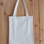totebag plos blacu putih tulang