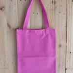 totebag polos kanvas pink