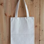 totebag polos kanvas putih tulang