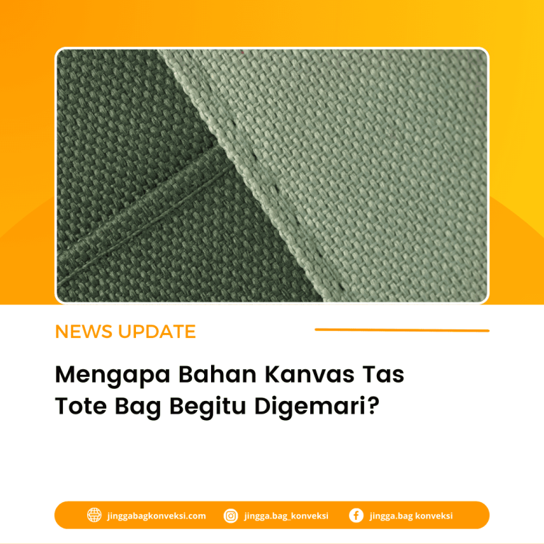Bahan Kanvas Tas Tote Bag